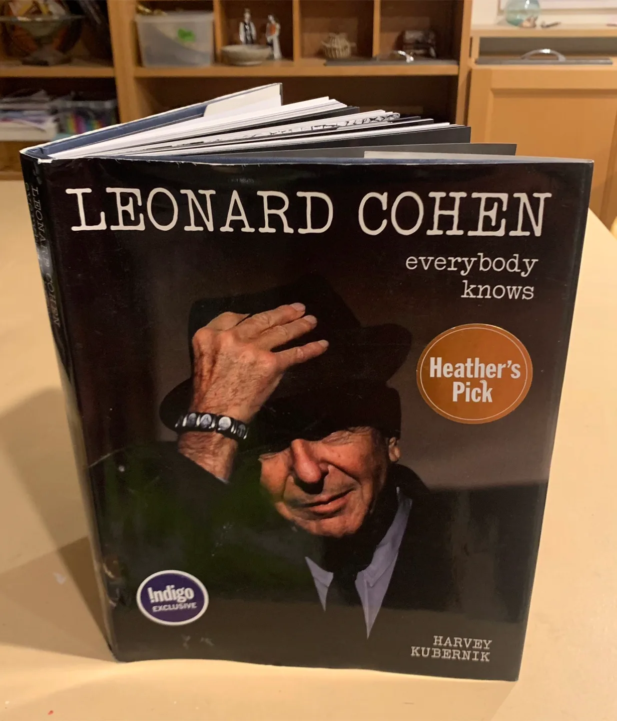 LEONARD COHEN BOOK, Large Size, VG Condition