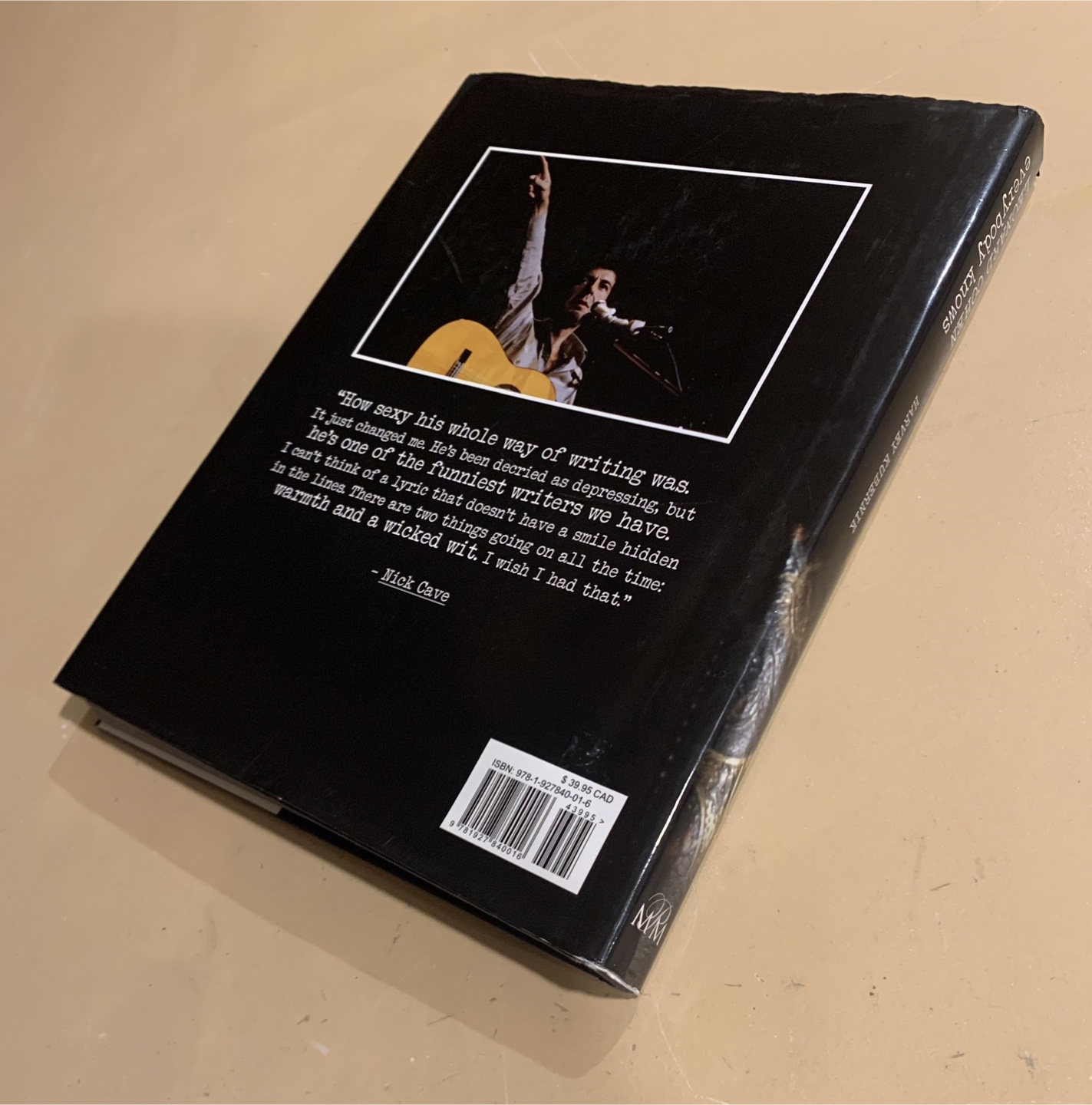 LEONARD COHEN BOOK, Large Size, VG Condition - photo 2