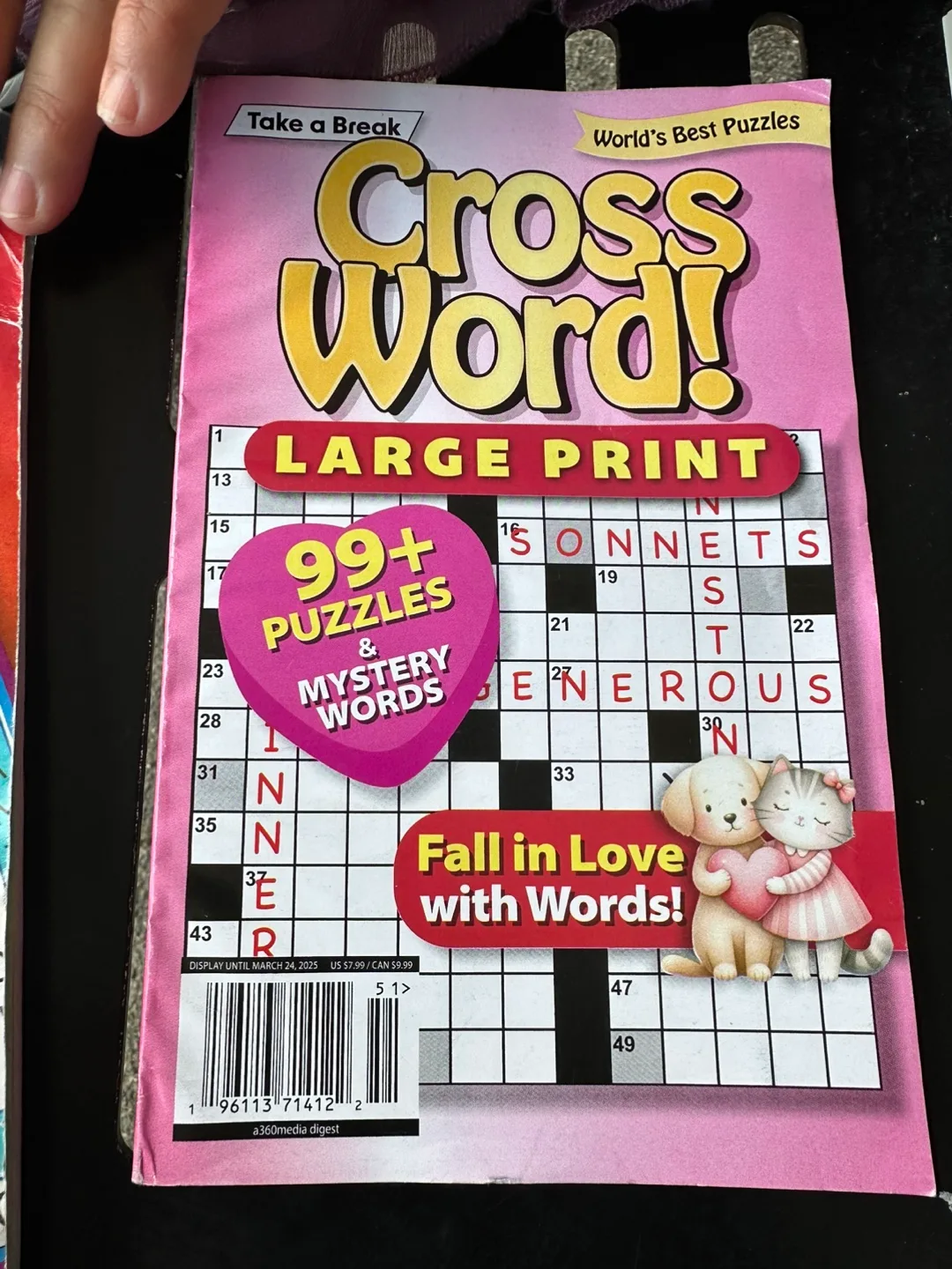 Word Search & Crossword Puzzle Books - Large Print thumbnail