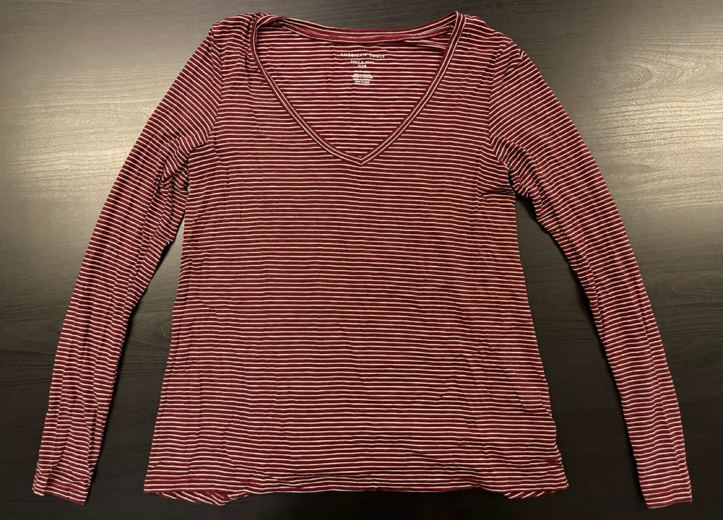 American Eagle Striped Long Sleeve - Size XS thumbnail