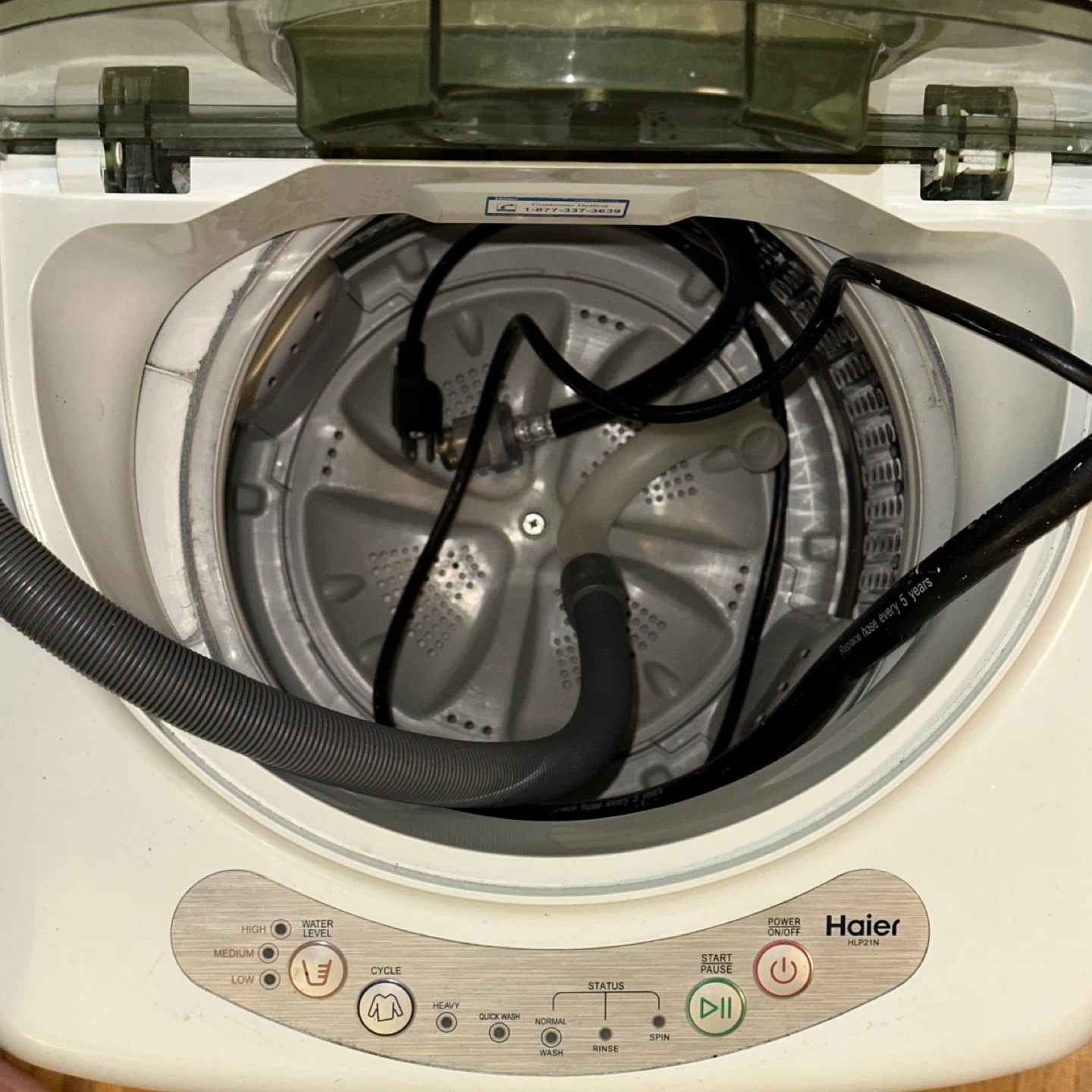 Haier portable washing machine HLP21N - photo 4