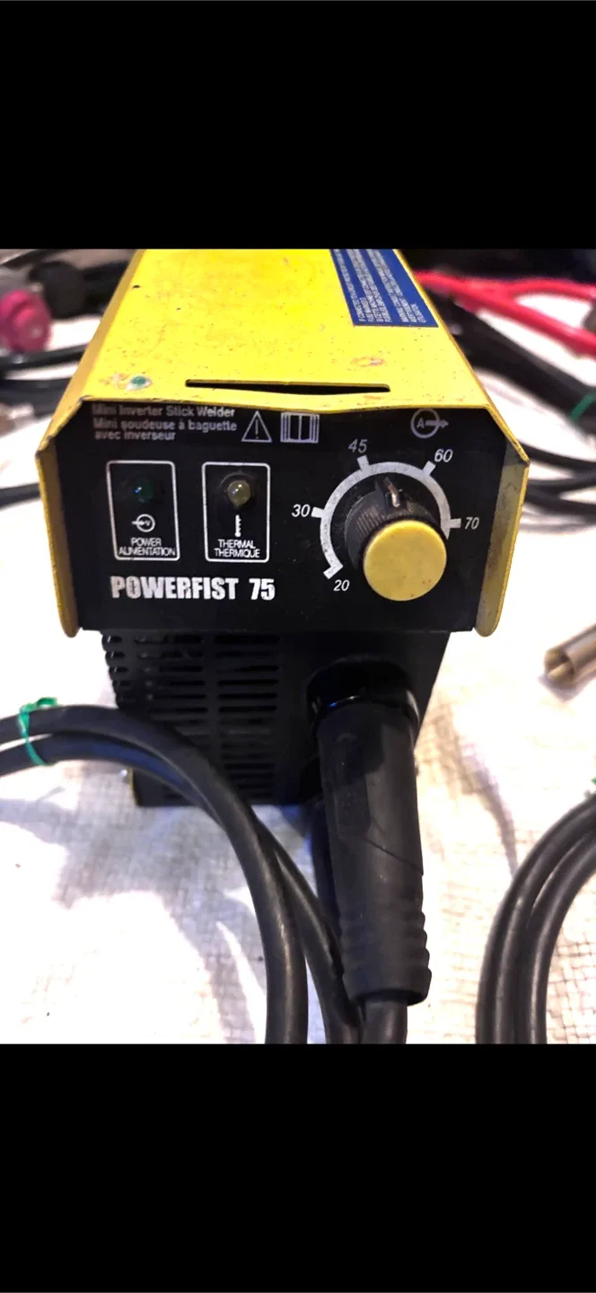 Powerfist 75 Mini Inverter Stick Welder image indicator(5)