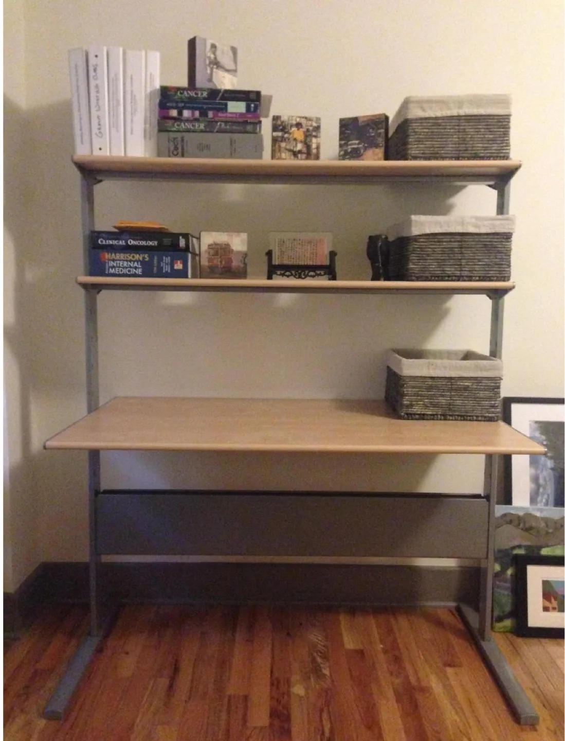 IKEA Shelving Unit - Desk with Shelves thumbnail