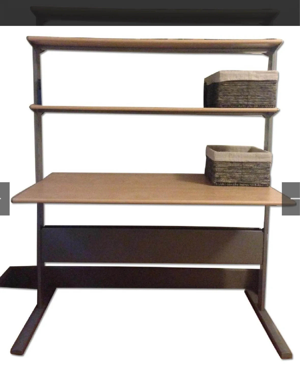 Moving Sale: IKEA Shelving Unit - Desk with Shelves image indicator(2)