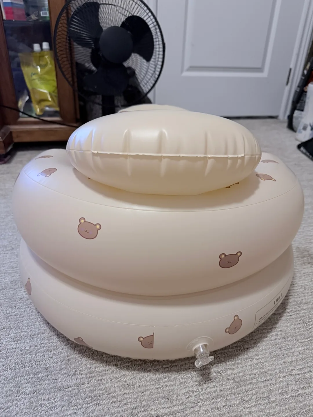 Inflatable Baby Chair with Bear Design image indicator(4)