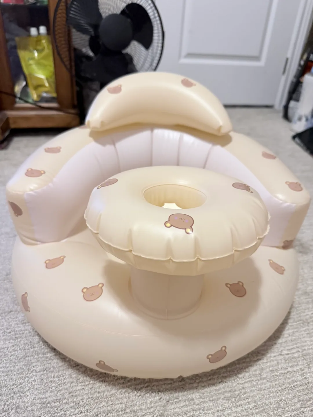Inflatable Baby Chair with Bear Design image indicator(3)