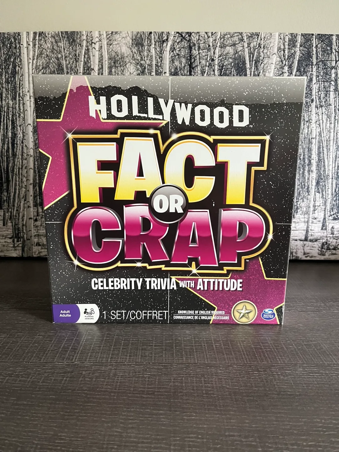 Hollywood Fact or Crap Trivia Board Game thumbnail