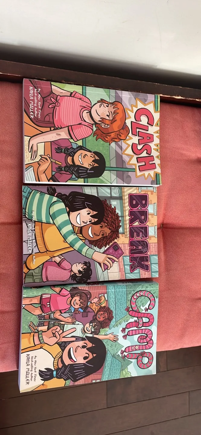 Kids' Books: Raina Telgemeier, Kayla Miller, Judy Blume thumbnail