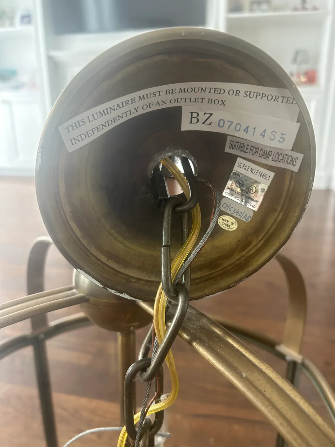 Visual Comfort Arch Top Chandelier ($3350 + tax in stores) image indicator(4)