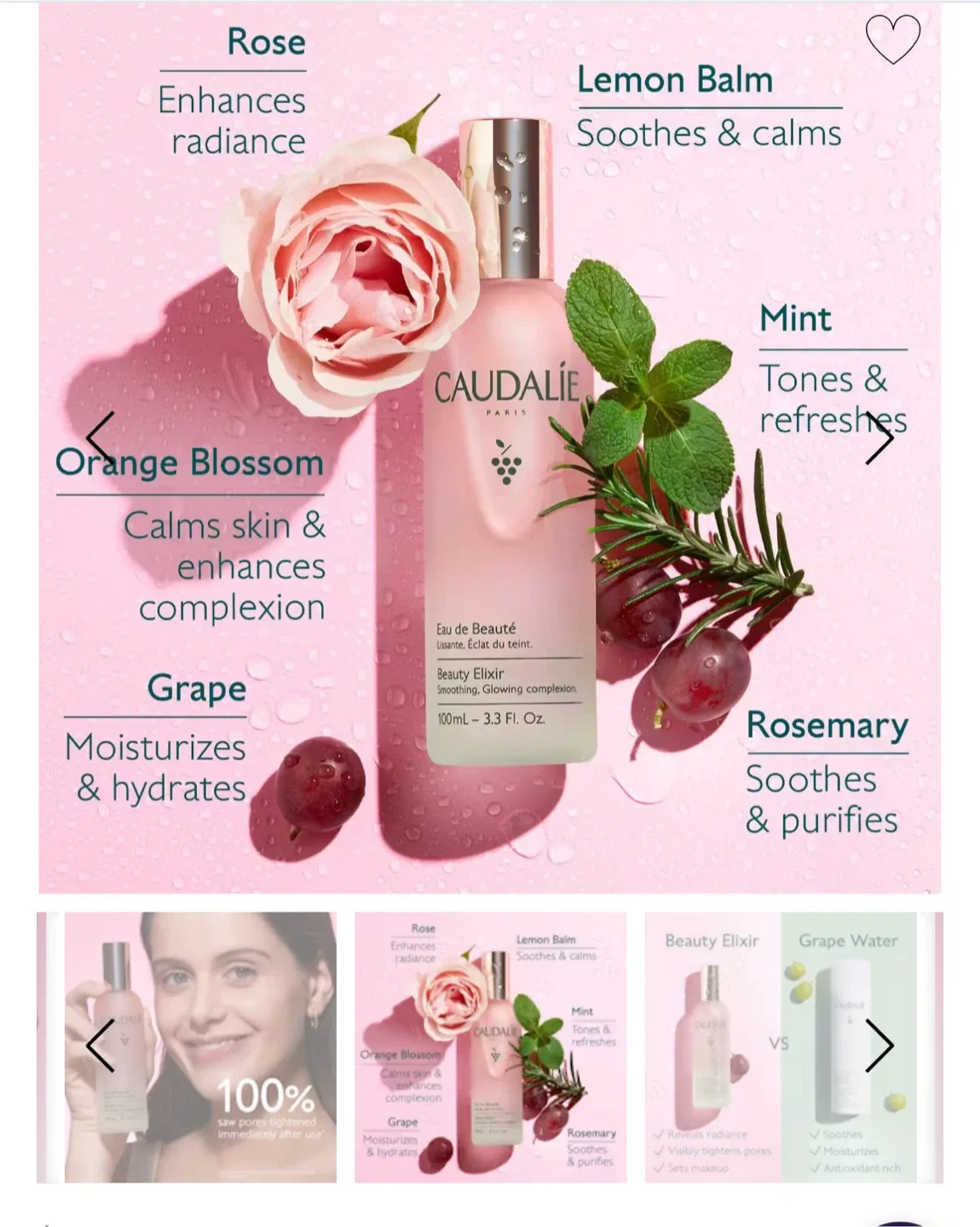 Caudalie Beauty Elixir 100mL image indicator(3)