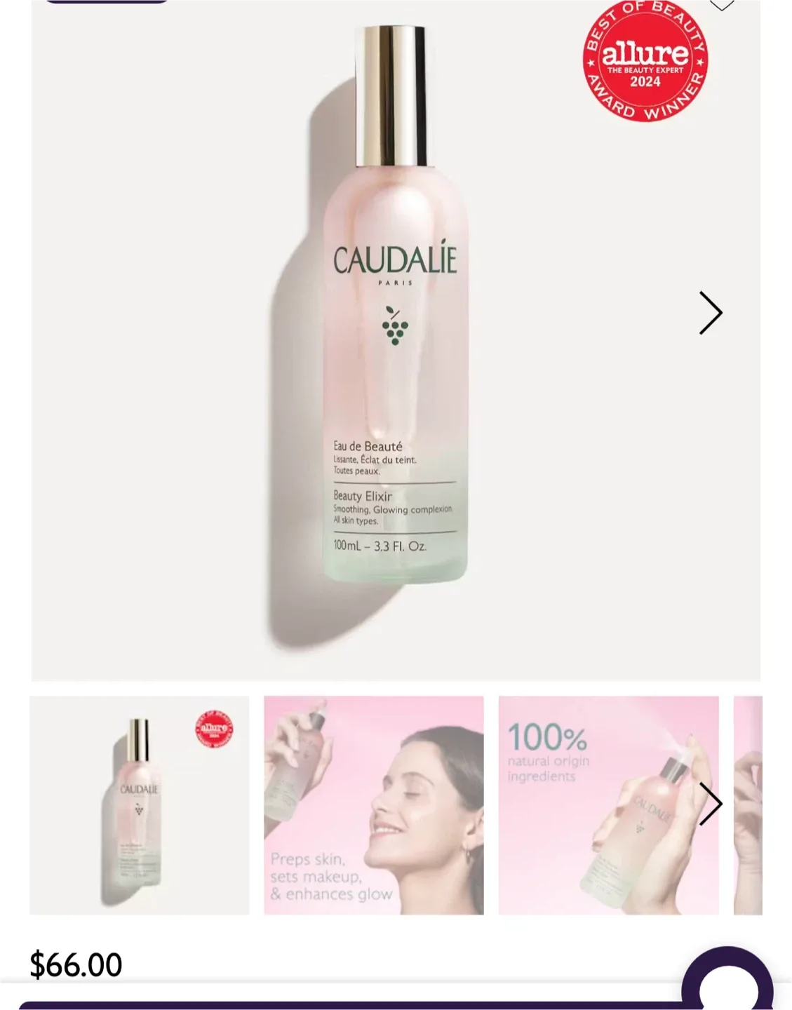 Caudalie Beauty Elixir 100mL image indicator(2)