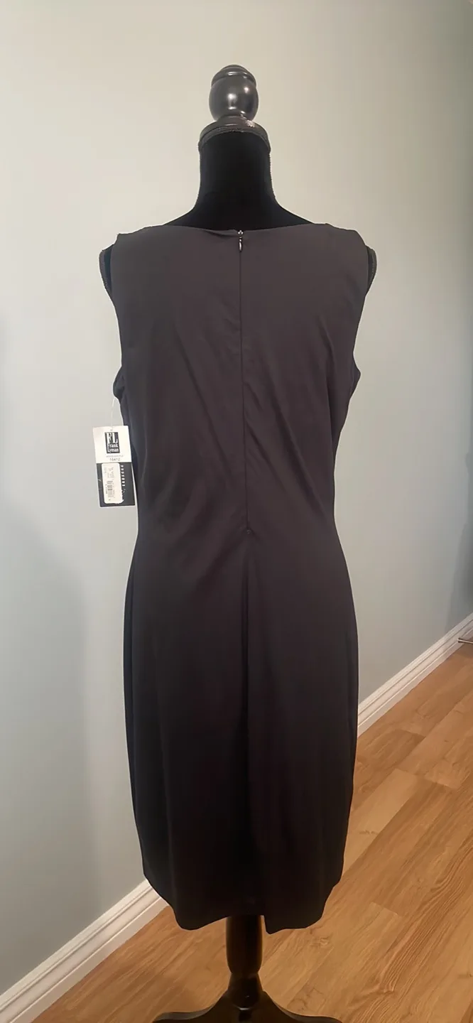 Black dress with Colourful Print image indicator(2)