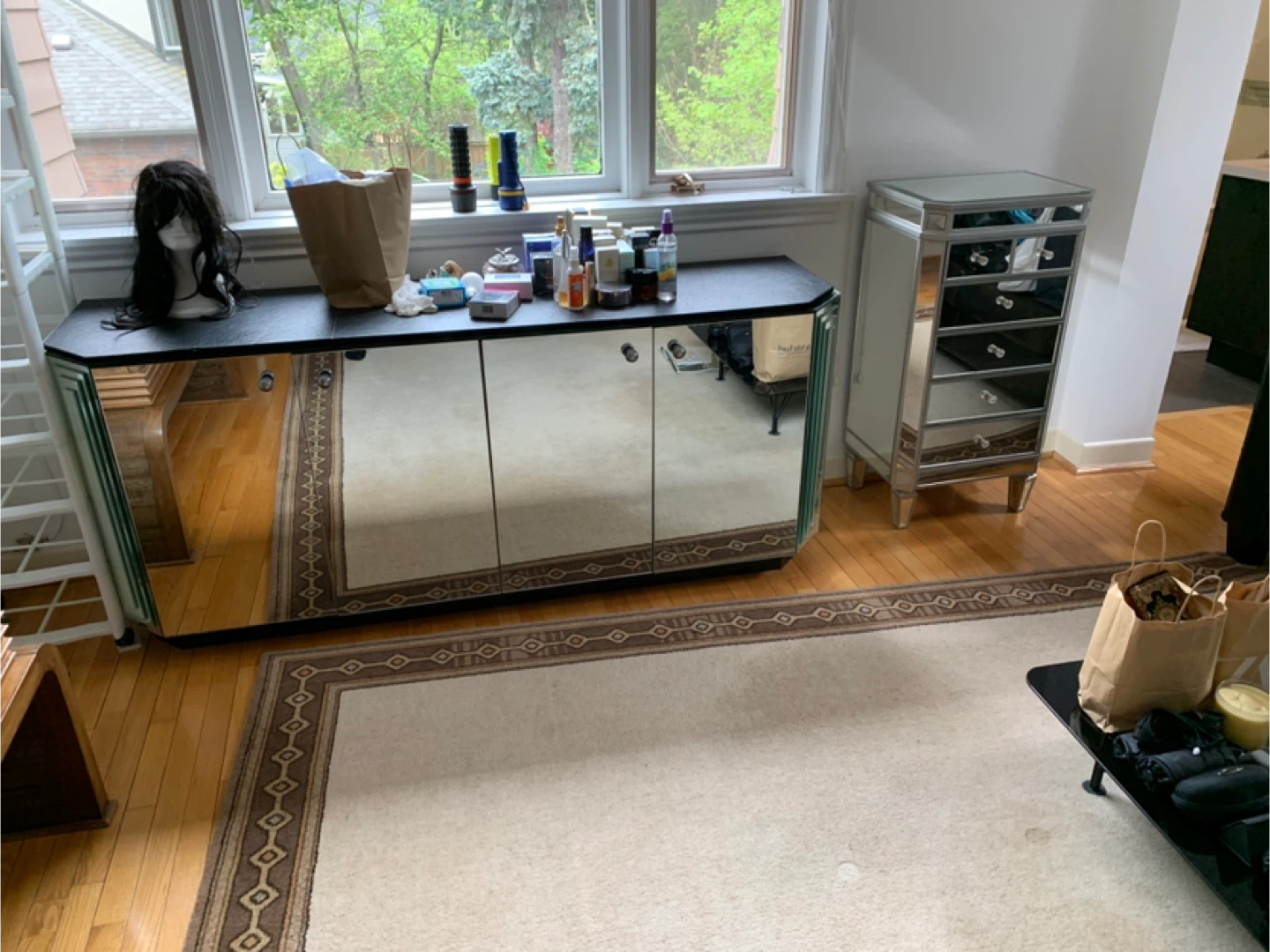 Mirrored Cabinet