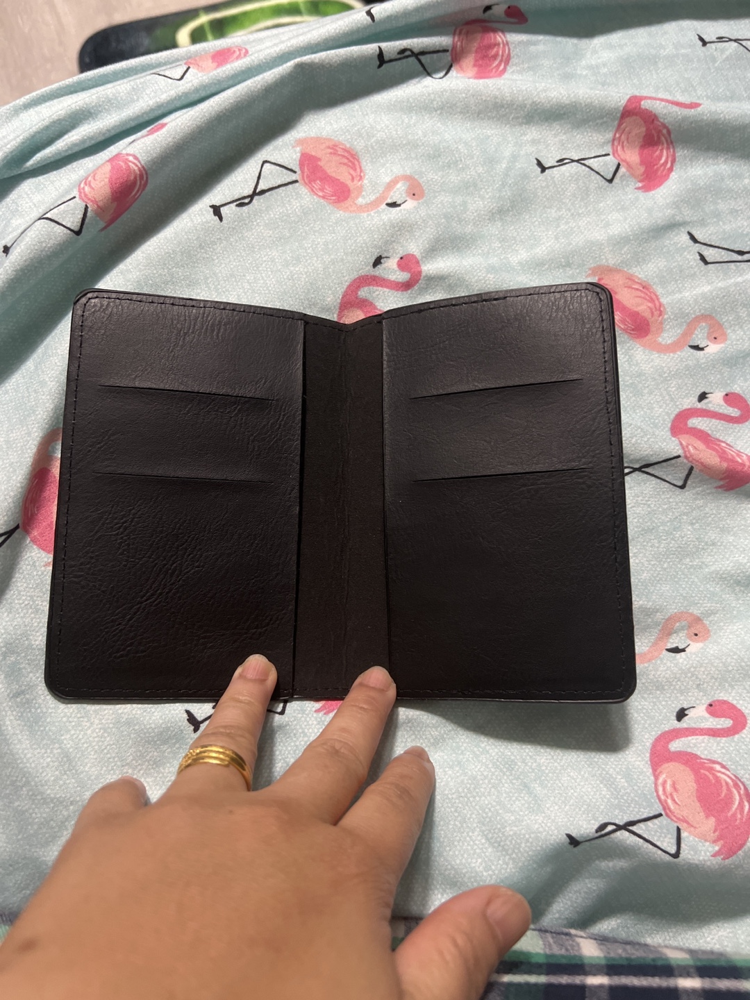 Black & White Chevron Travel passport holder - photo 2