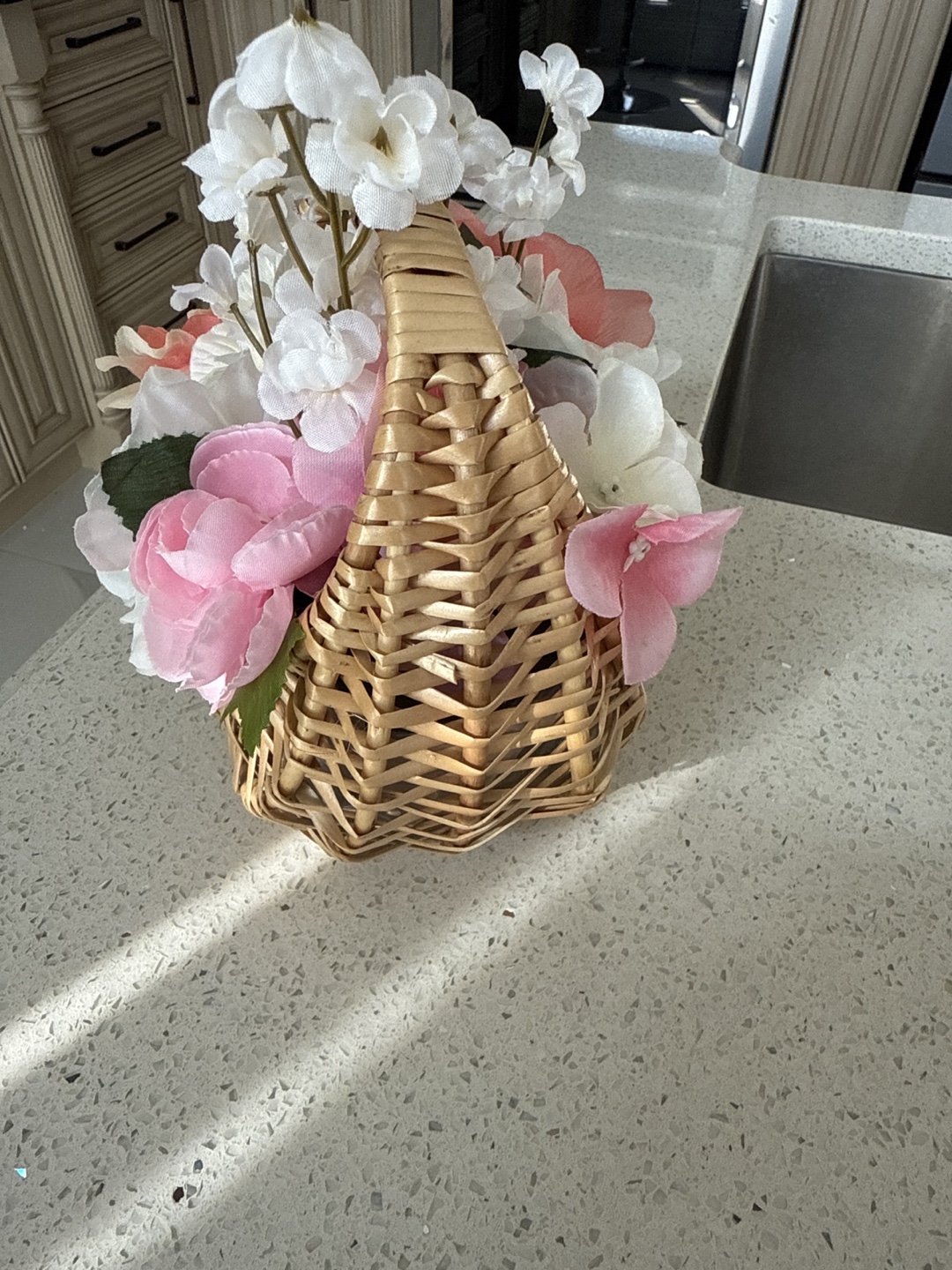 Wicker Flower Basket - photo 2