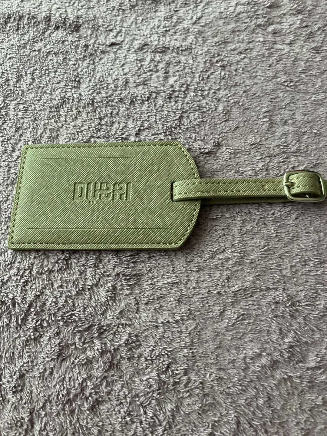 Green 'Dubai' Luggage Tag thumbnail