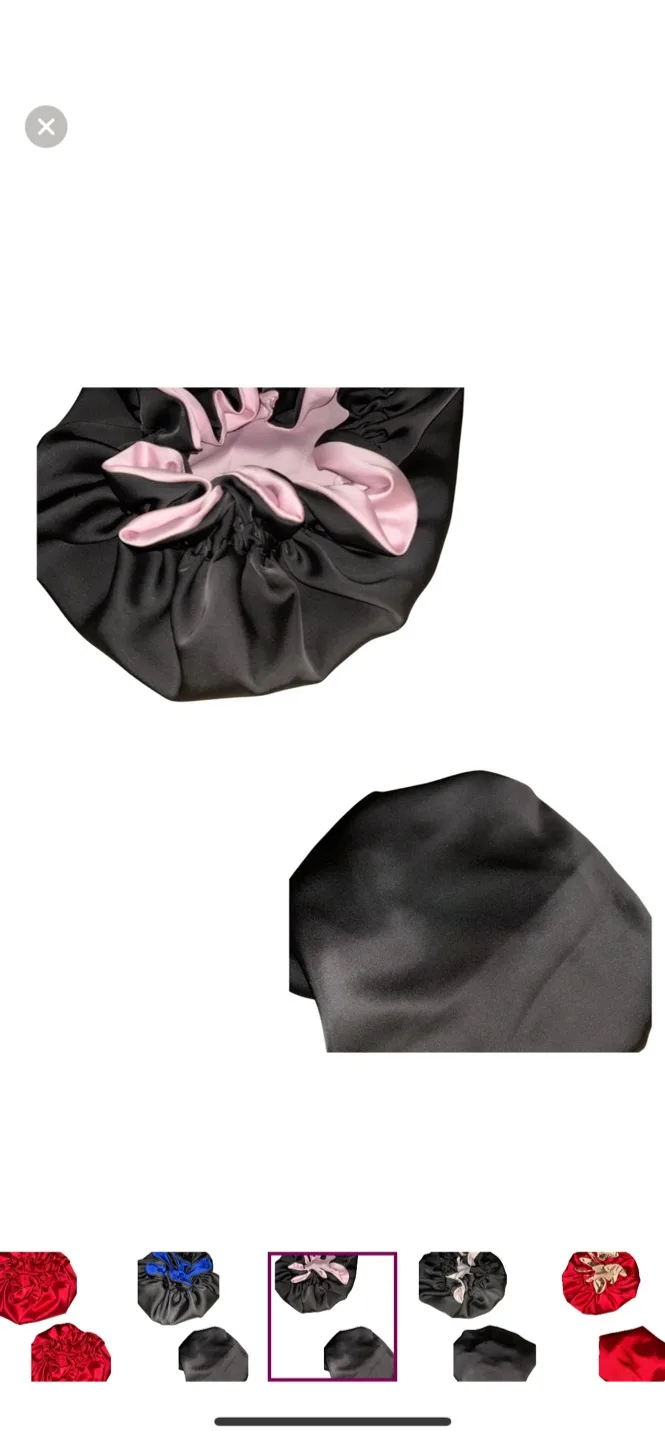 100% Silk Sleep Bonnet image indicator(4)