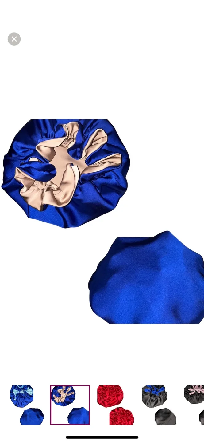 100% Silk Sleep Bonnet image indicator(2)