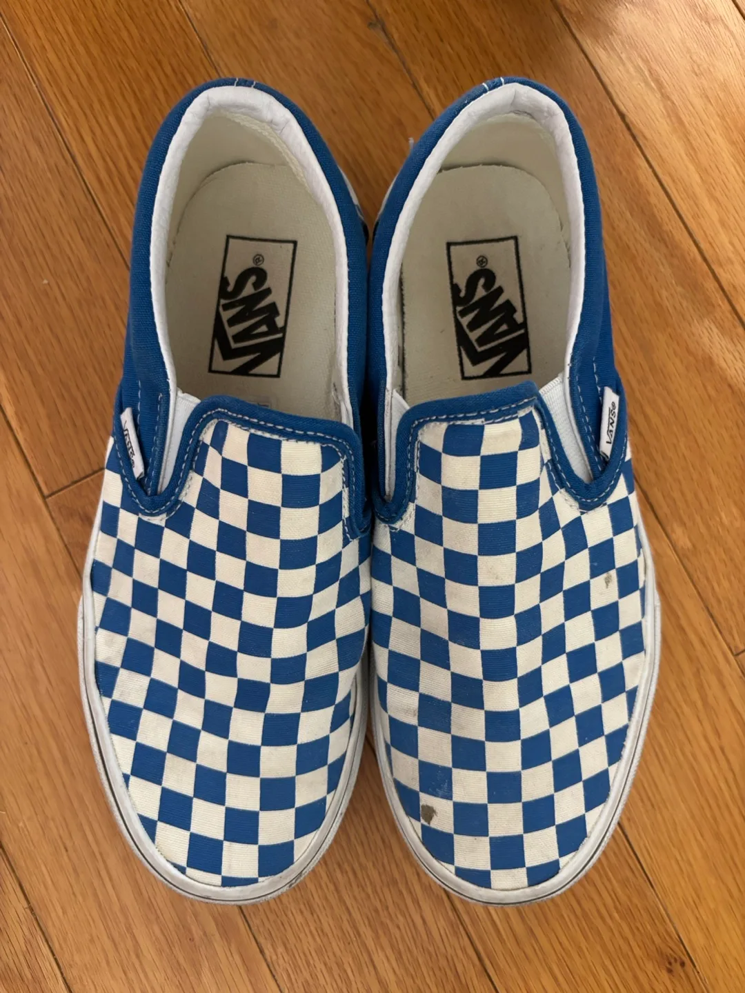 Vans Slip-On Blue/White Checkered - Size 6.5 thumbnail
