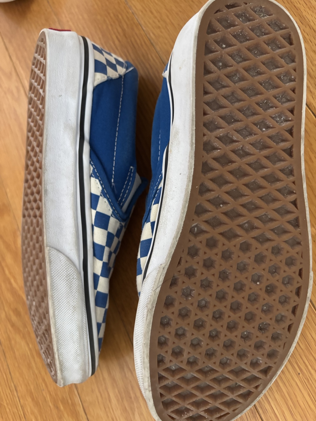 Vans Slip-On Blue/White Checkered - Size 6.5 - photo 2