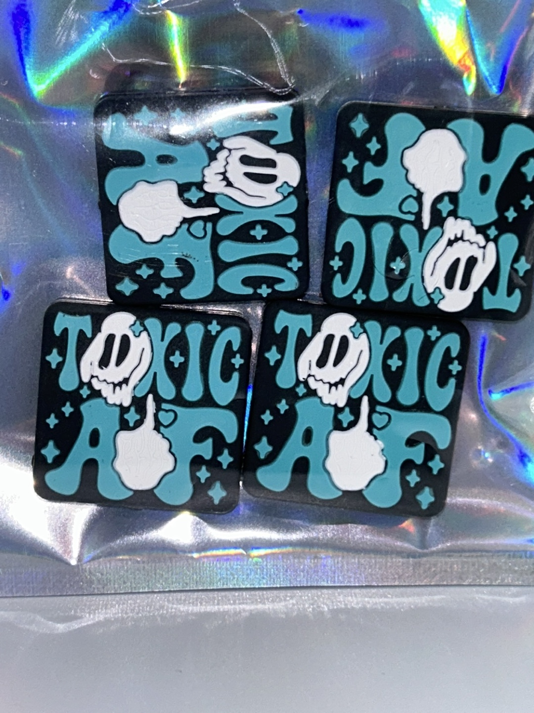 Silicone bead set