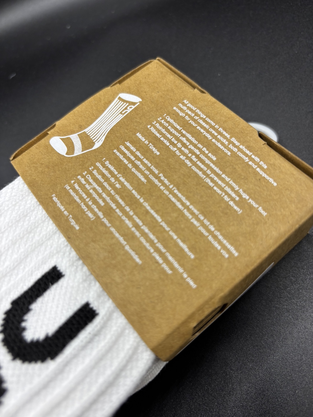 ON - Logo Socks 3@ in a Pack - Size M - photo 4
