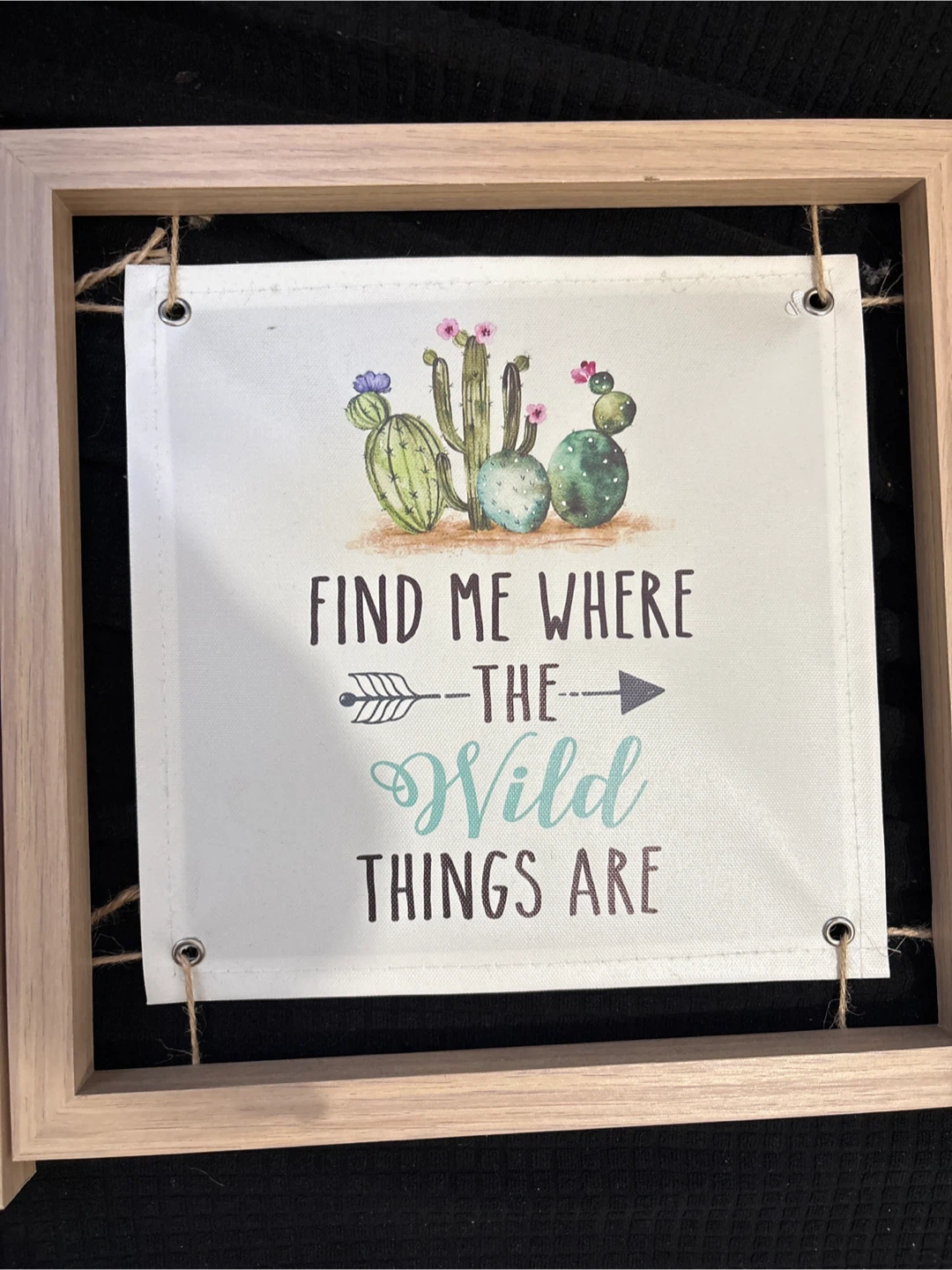 Framed 'Find Me Where the Wild Things Are' Decor