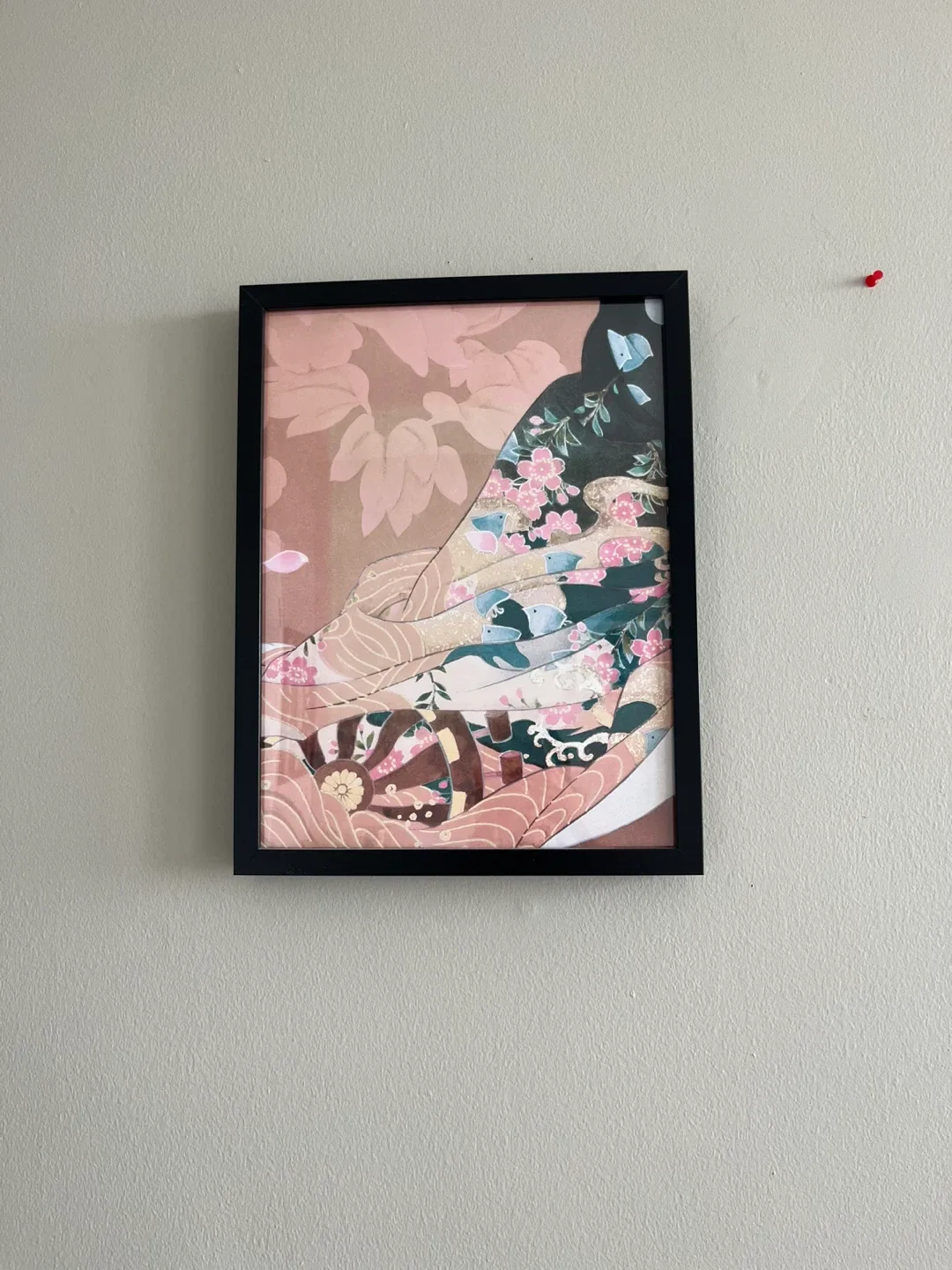 Framed Floral Print thumbnail