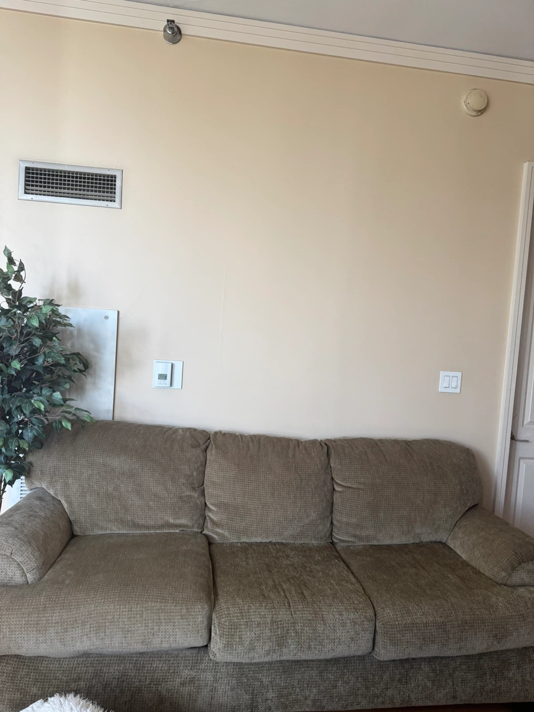 Moving out- Comfortable Three-Seat Sofa - Good Condition! - photo 2
