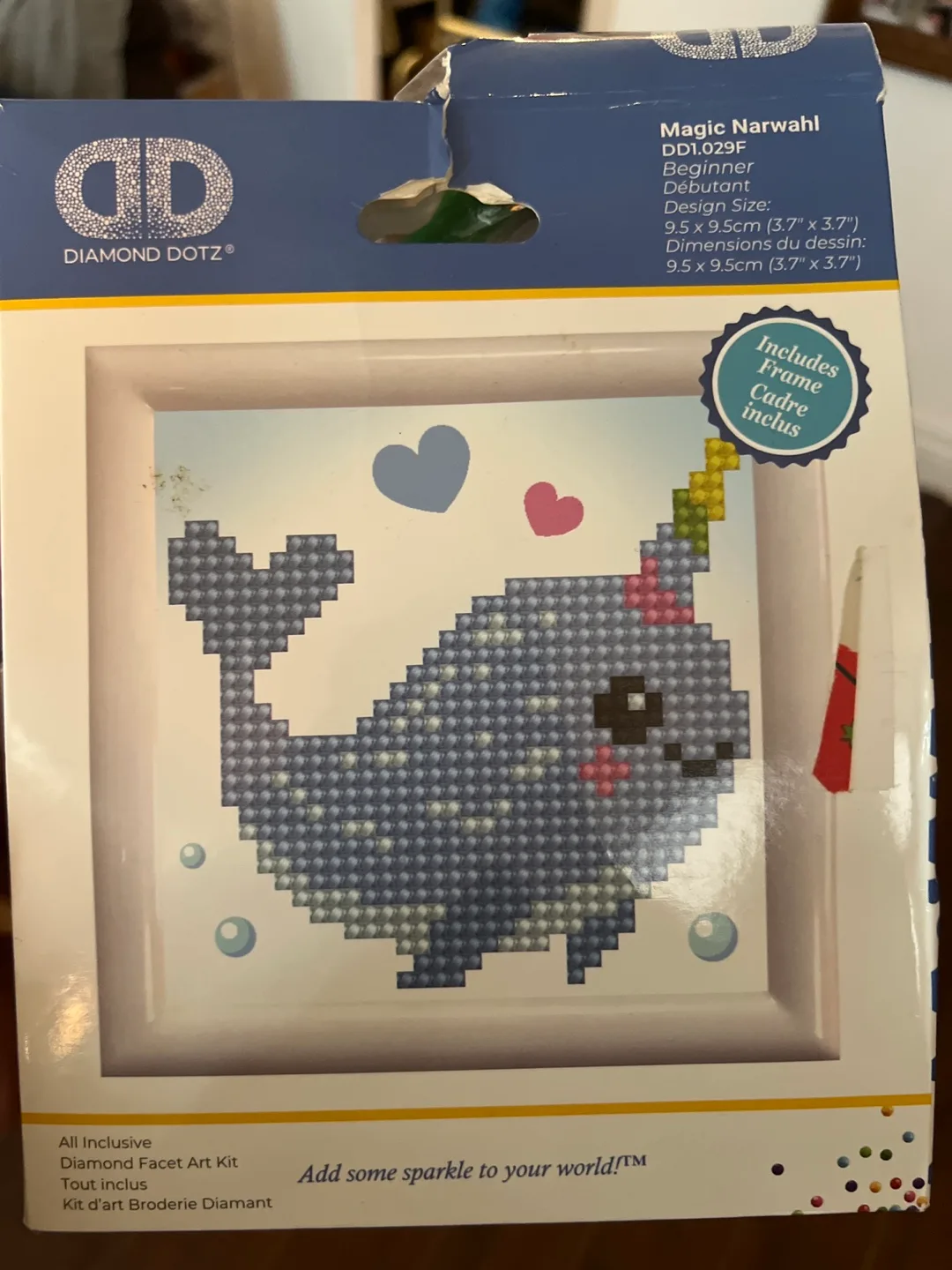 Diamond Dotz Magic Narwahl Beginner Kit thumbnail