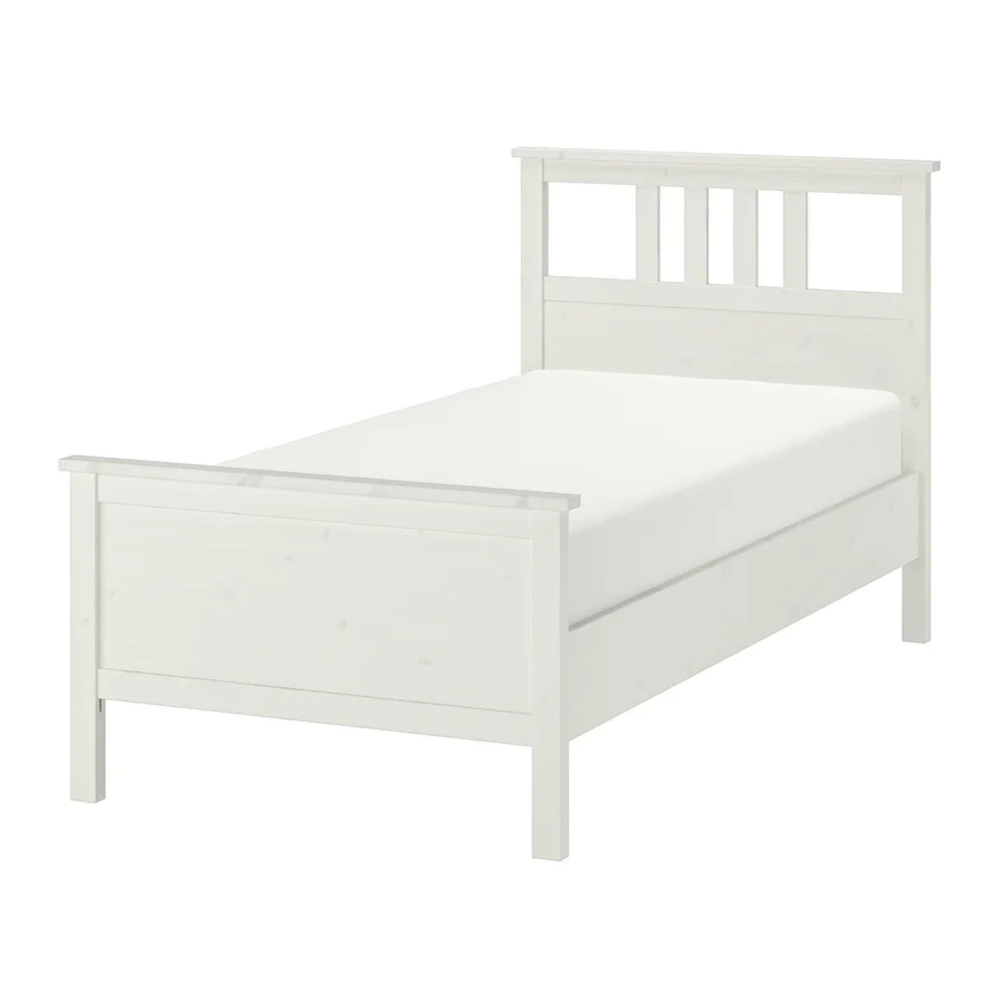 IKEA Hemnes White Stained Bed Frame - Single