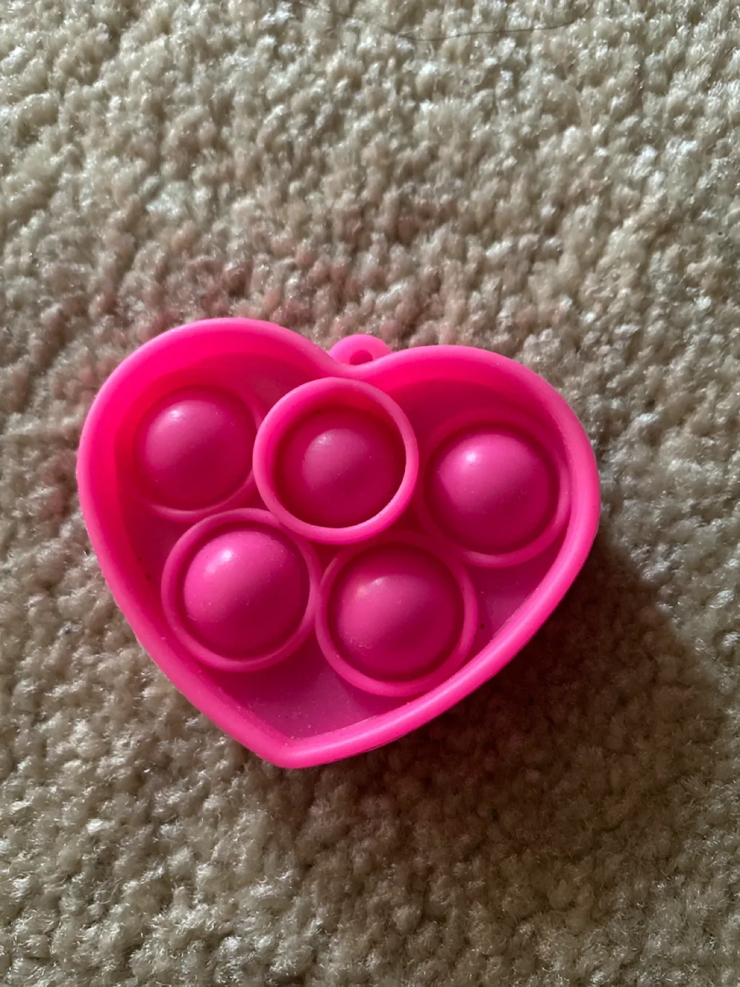 Pink Heart Pop It Fidget Toy thumbnail