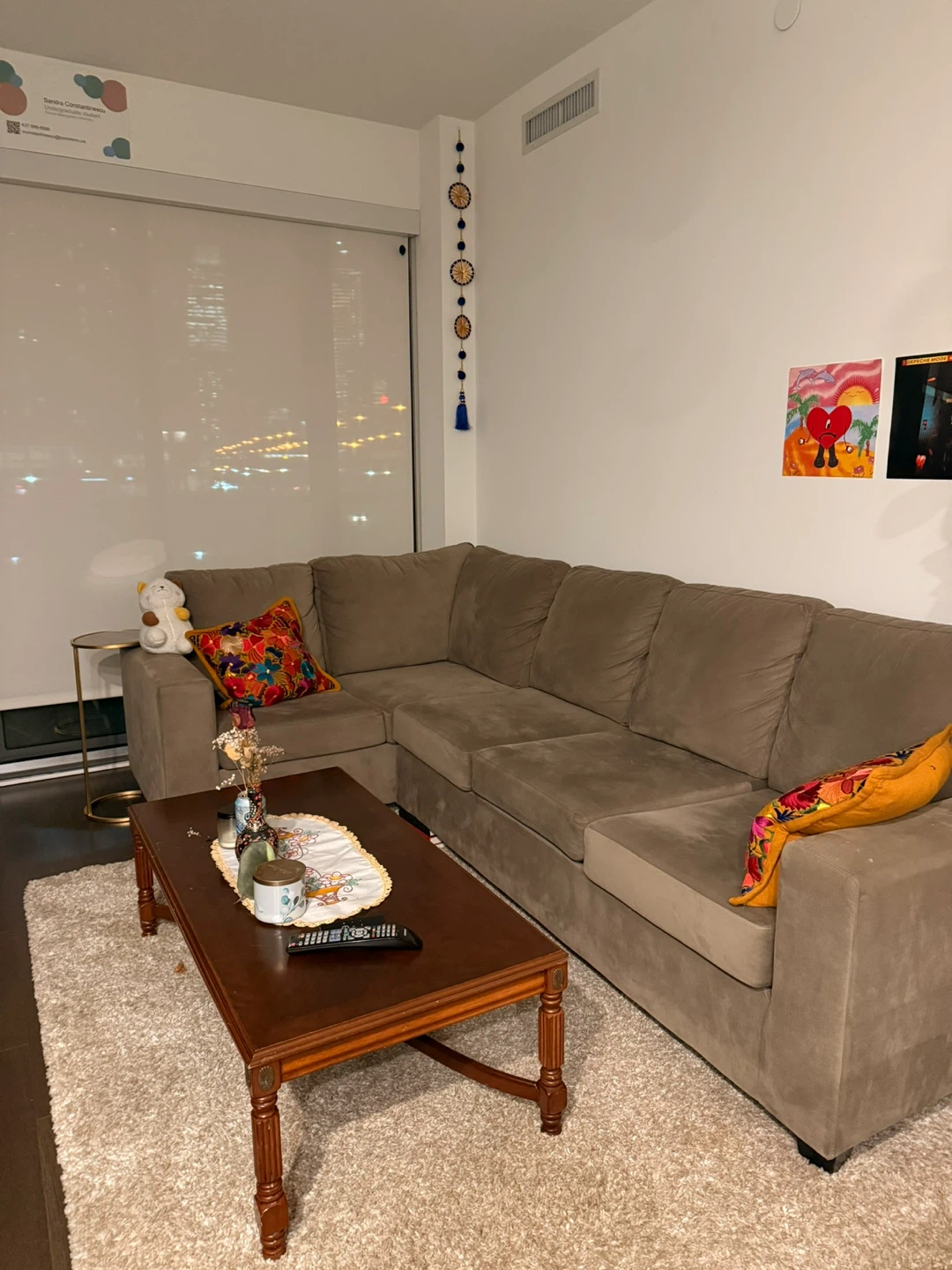 L Shape Sectional Couch - Must Go Immediately