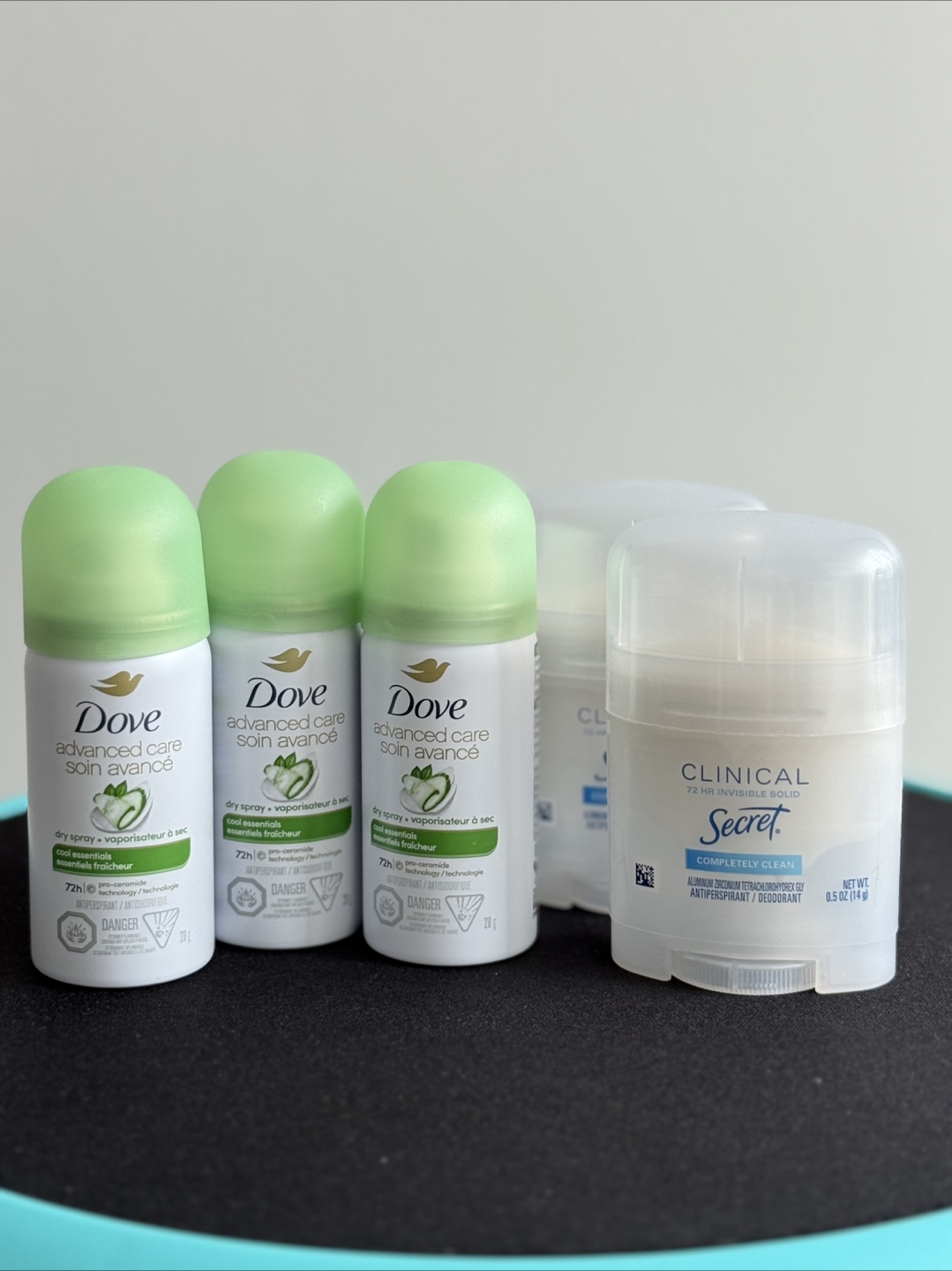 Dove Advanced Care & Secret Clinical Deodorant