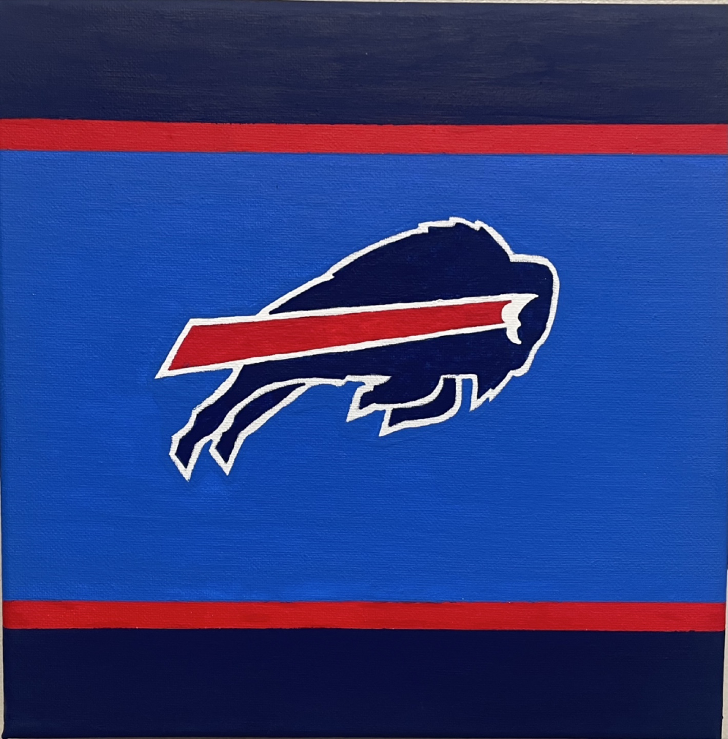 Hand painted NFL Team Logo Paintings