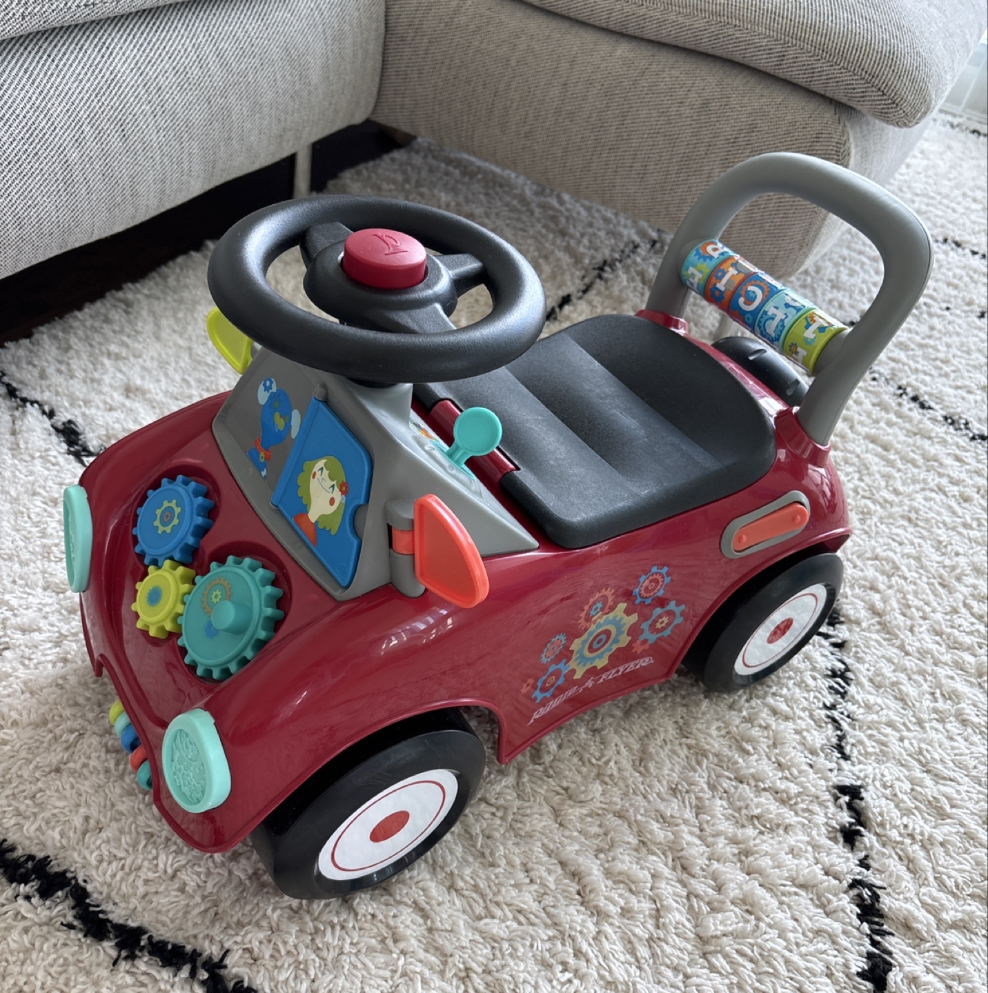 Radio Flyer Busy Buggy Ride-On Toy