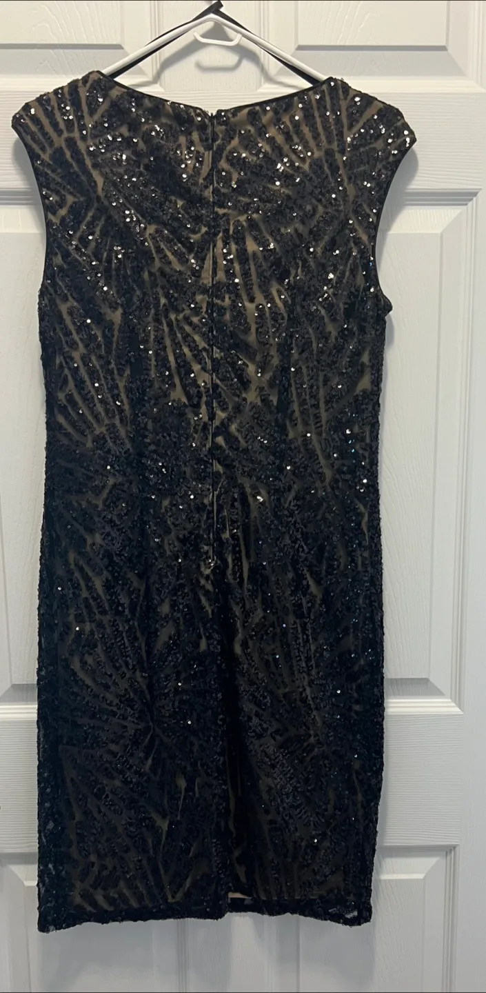 Cachet Black Sequin Dress - Size 8 image indicator(5)