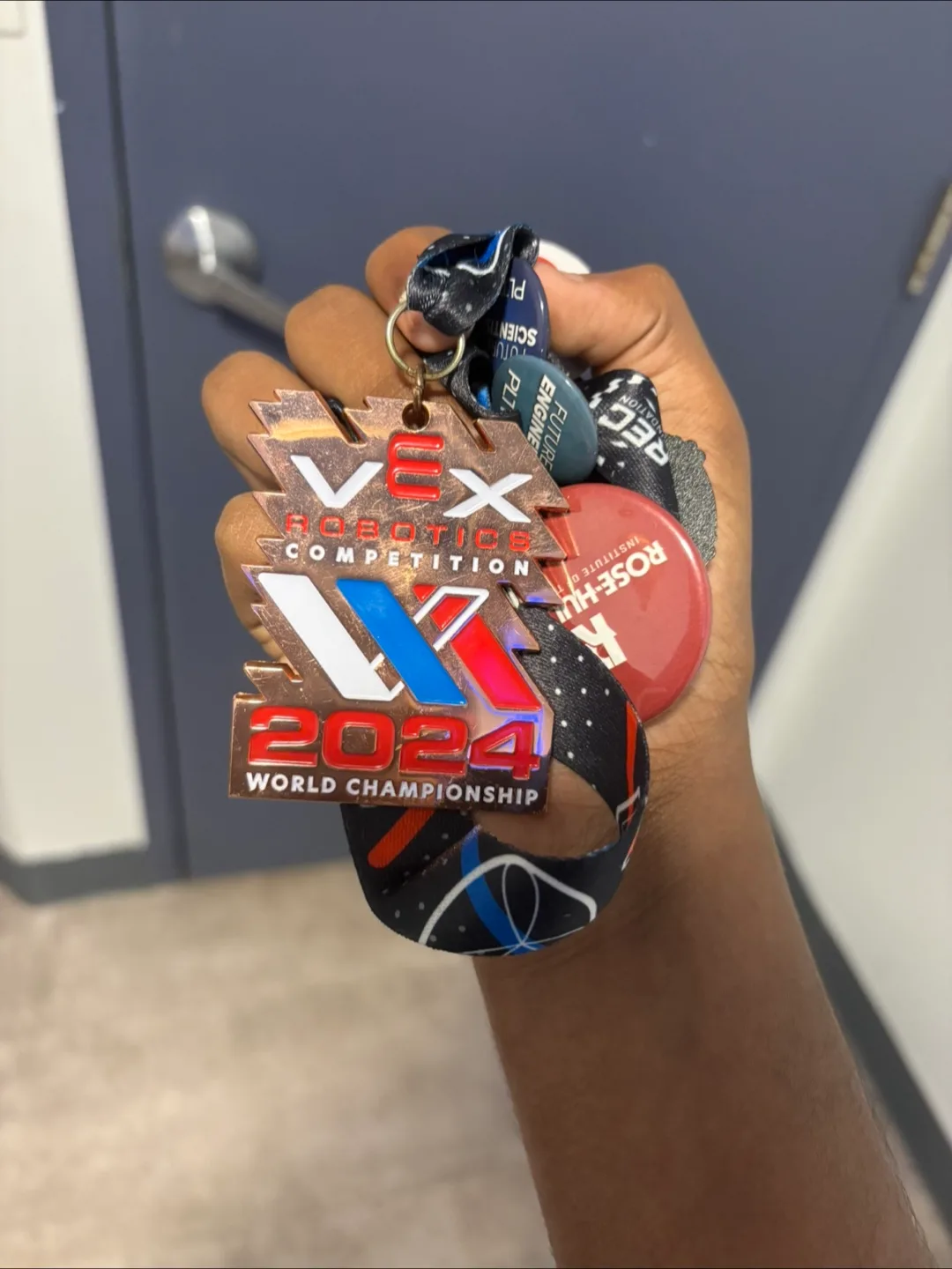 VEX Robotics Competition 2024 World Championship Medal