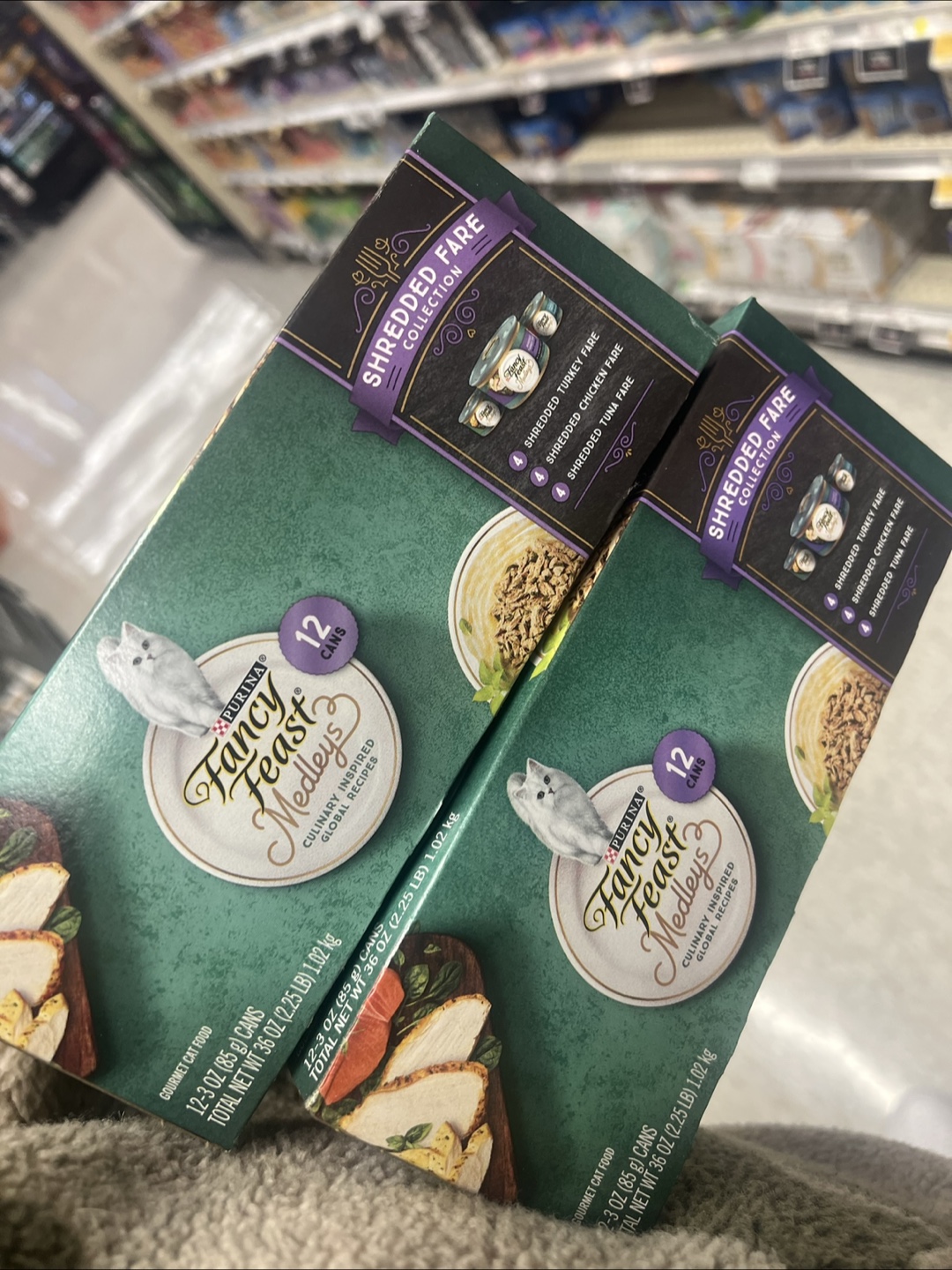 Purina Fancy Feast Medleys Shredded Fare Collection - 12 Cans