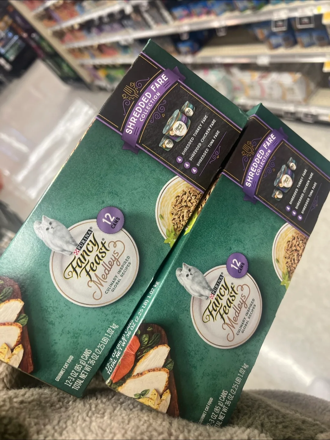 Purina Fancy Feast Medleys Shredded Fare Collection - 12 Cans thumbnail