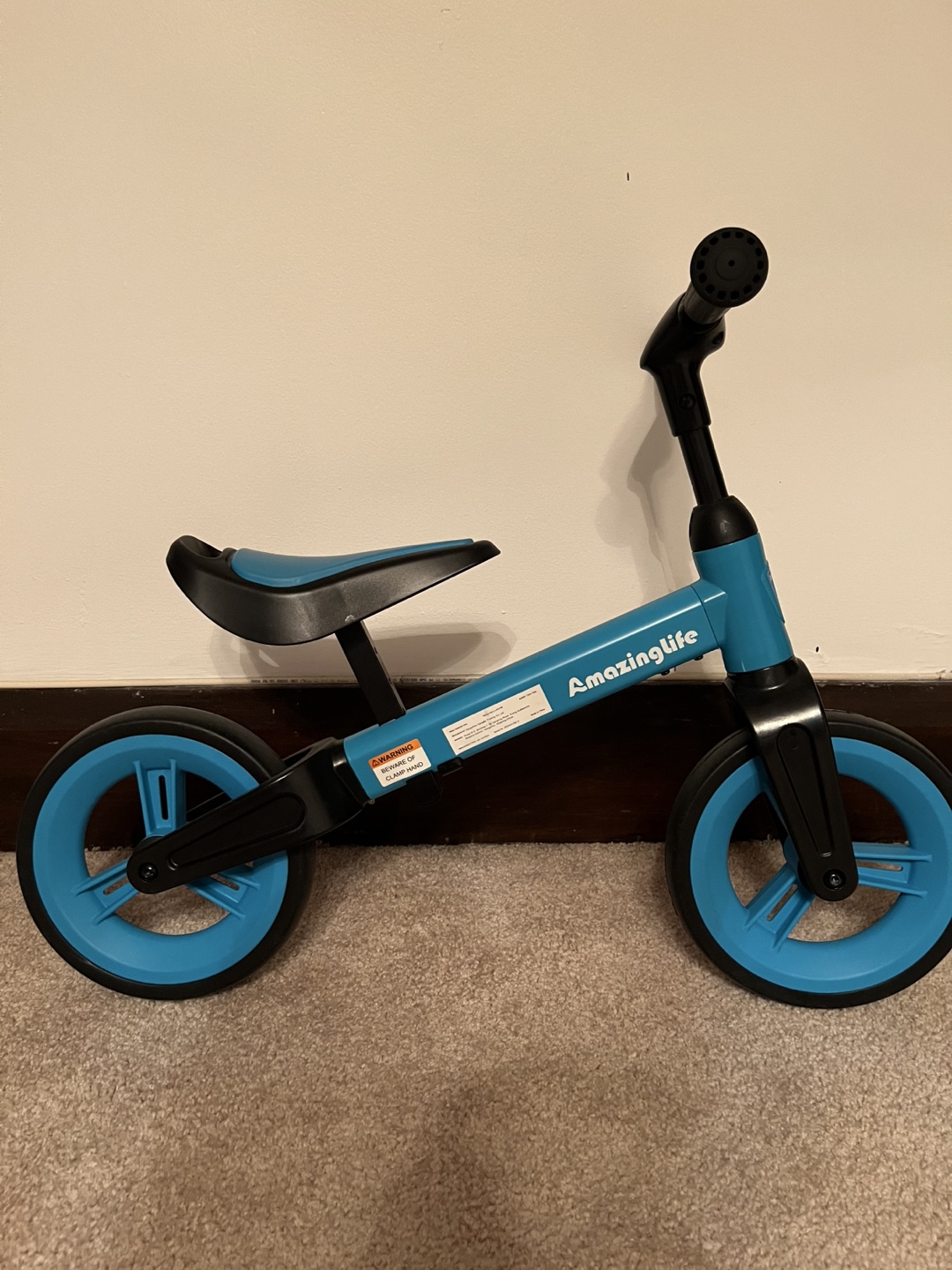 Amazinglife Balance Bike - Blue