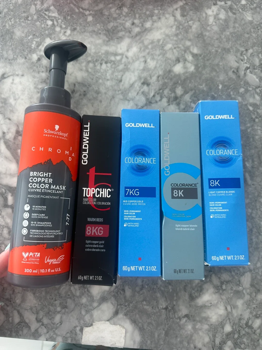 Goldwell Hair Color & Bright Copper Mask thumbnail