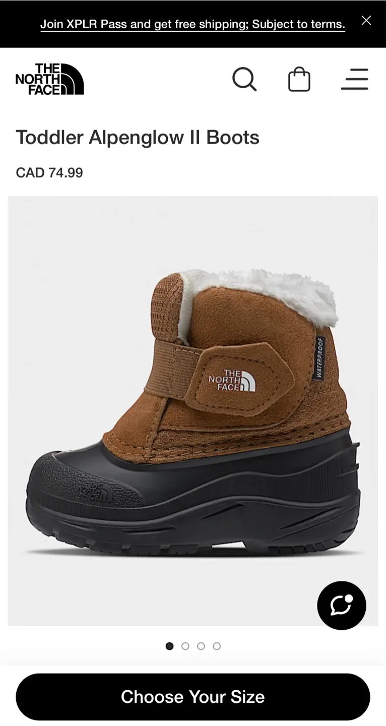 The North Face Toddler Snow Boots - Size 6 image indicator(8)