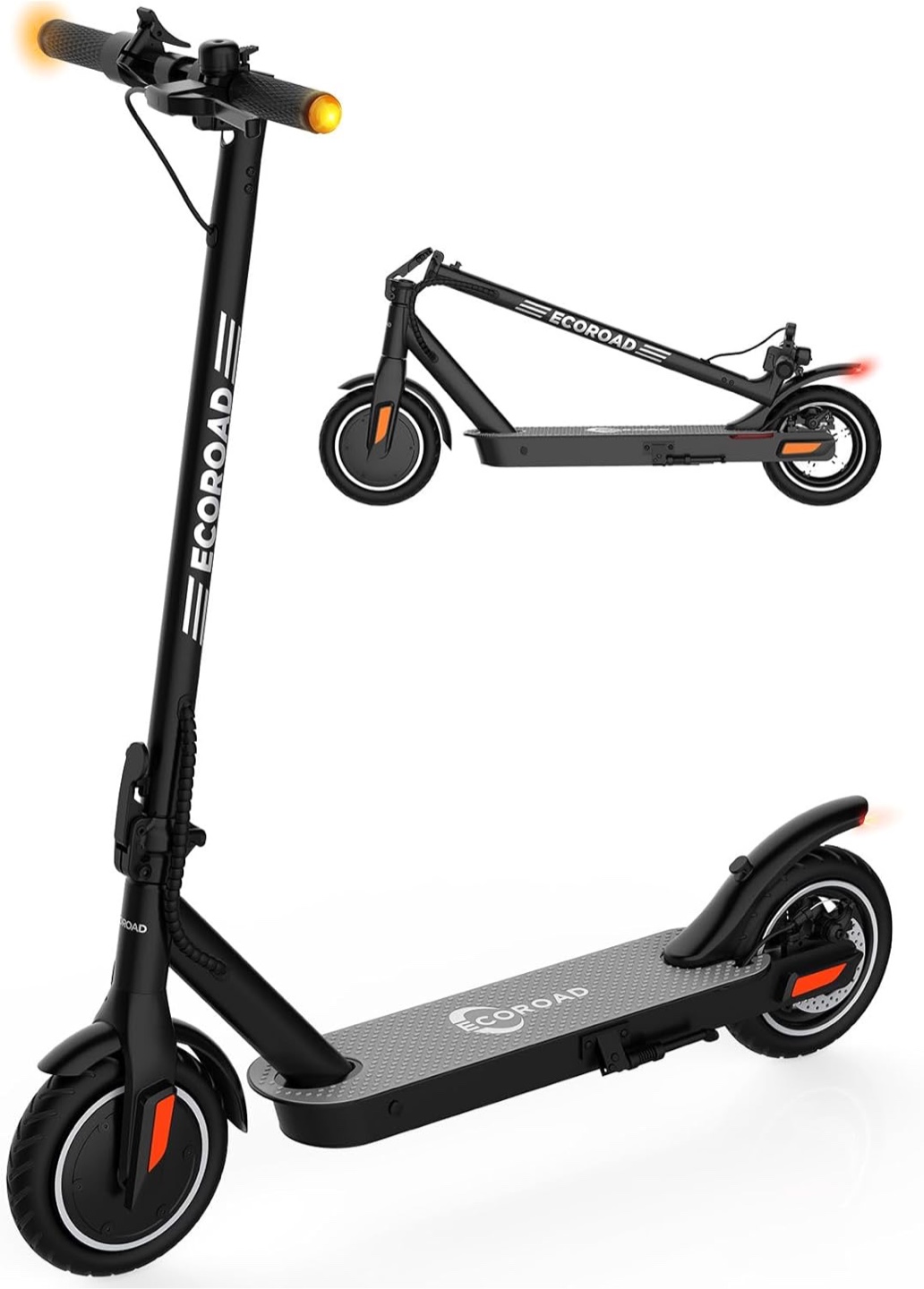 Electric scooter with digital display - Black - Brand New