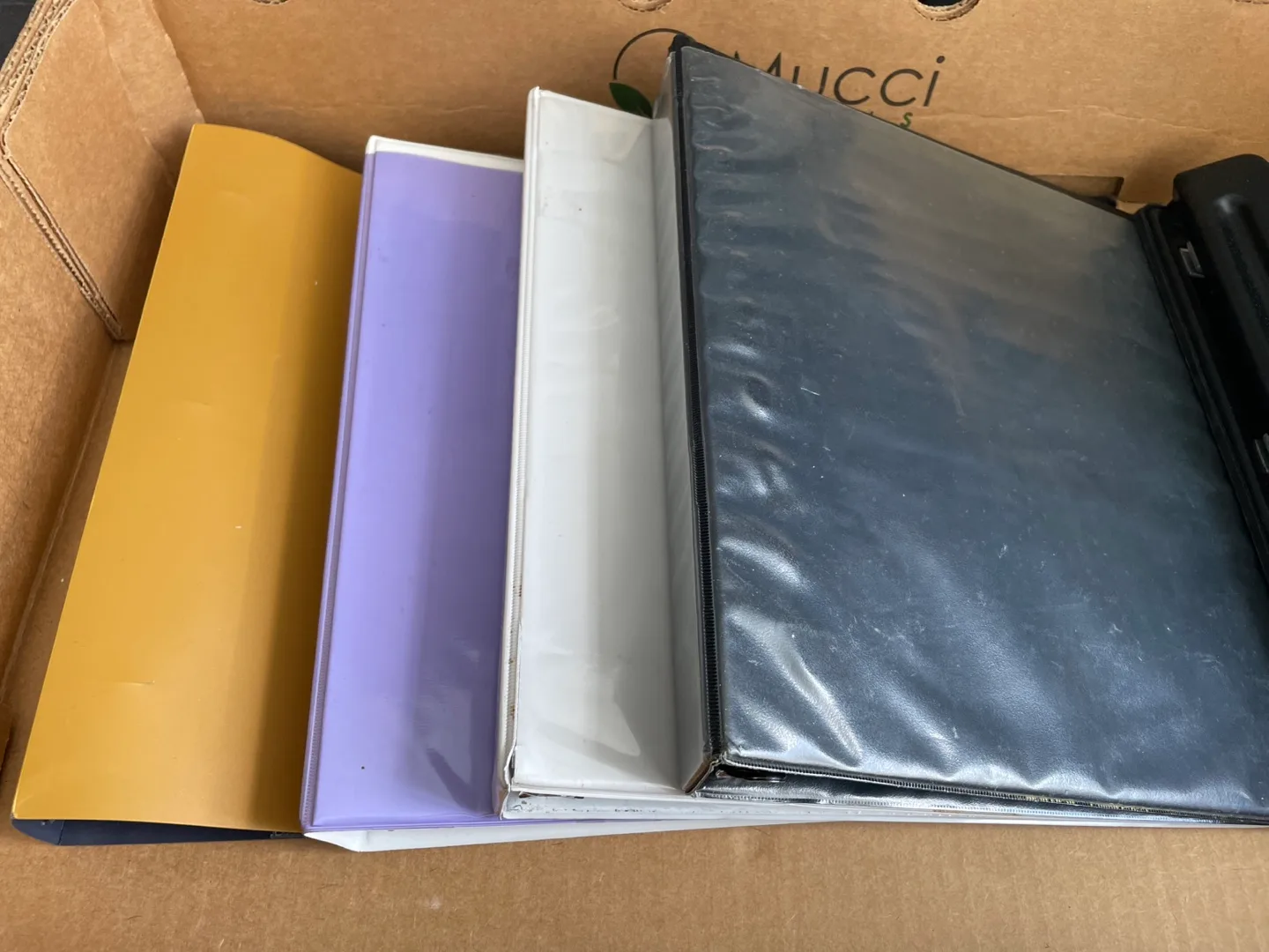 4 binders and a black hole punch image indicator(2)