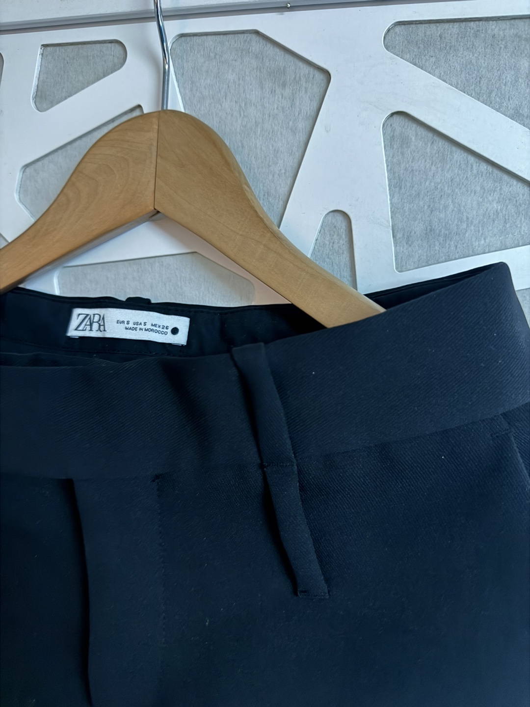 Zara Black Trousers, Size S