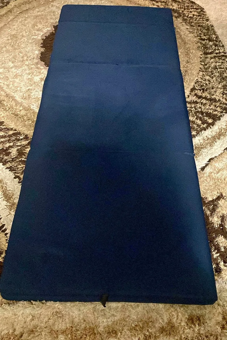 Folding Mattress - Blue thumbnail