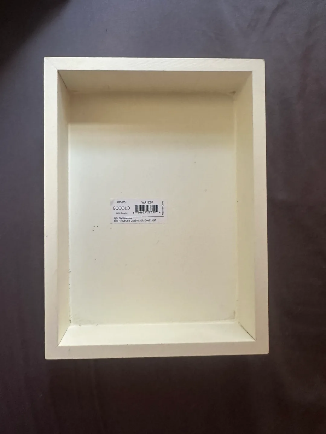 Bee Humble Bee Kind Lemon wood Decorative tray image indicator(2)