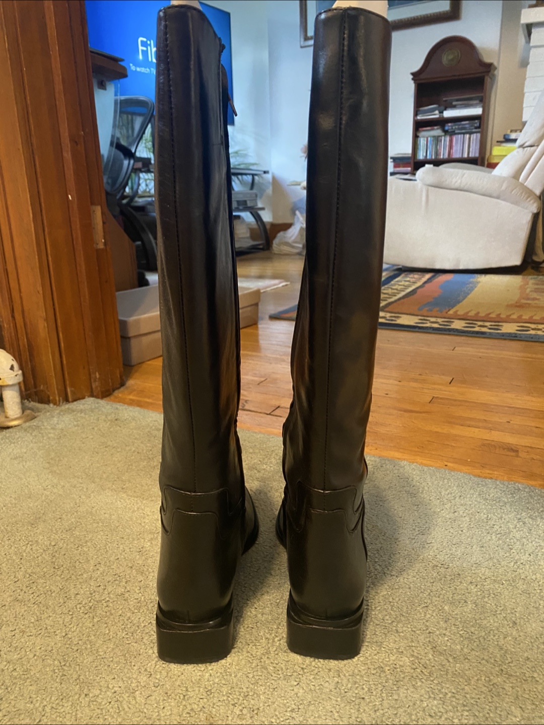 Dolce Vita black leather knee high boots - photo 5