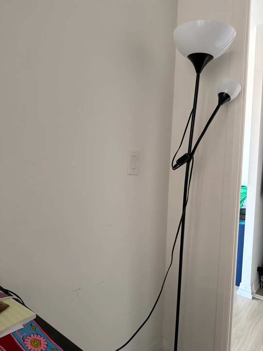 Ikea Lamp Floor Uplight/Reading Lamp with Bulbs thumbnail